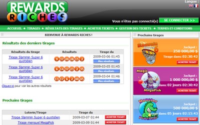 Loterie Rewards Riches