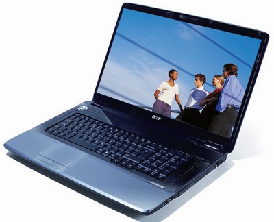 Ordinateur portable 18,4 pouces TFT Acer Aspire 8730G-644G32Mn