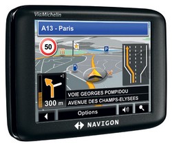 GPS portable Navigon 1200 ViaMichelin Edition France