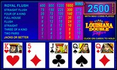 Louisiana Double Video Poker - Casinos Microgaming