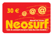 Carte Neosurf 30 Euros