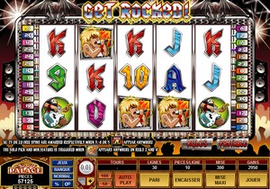 Jeu casino Microgaming - Get Rocked !