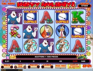Jeu Casino770 - Machine à sous Happy Holidays
