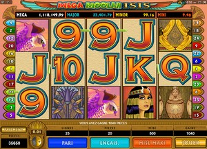 Jeu Casino Microgaming - Mega Moolah Isis