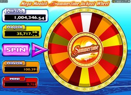 Roue des Bonus du Jackpot Progressif Mega Moolah