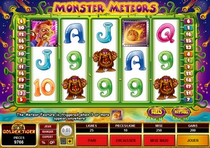 Jeu Monster Meteors