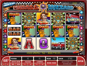 Jeu Casino770 - Machine à sous Pinball Wizard