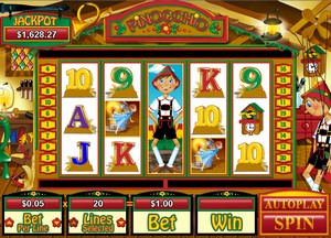 Jeu casino RTG Pinocchio