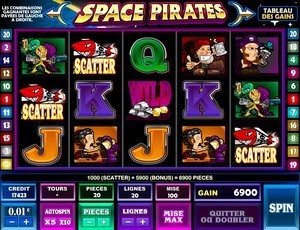 Jeu Casino Riva - Space Pirates