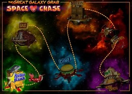 Parcours Spatial du jeu The Great Galaxy Grab