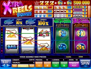 Jeu Xtra Bonus Reels