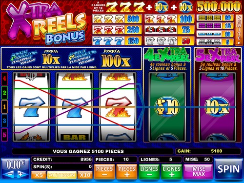 Gain Casino770 - Machine à sous Xtra Bonus Reels