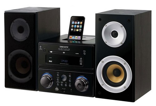 Micro cha&icirc;ne DVD Scott i-MDX 150