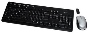 Ensemble Clavier/Souris sans fil I-Rocks RF-6590-BK
