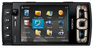 T&eacute;l&eacute;phone mobile sans abonnement Nokia N95 8 Go